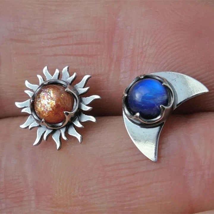 Orecchini Sole e Luna