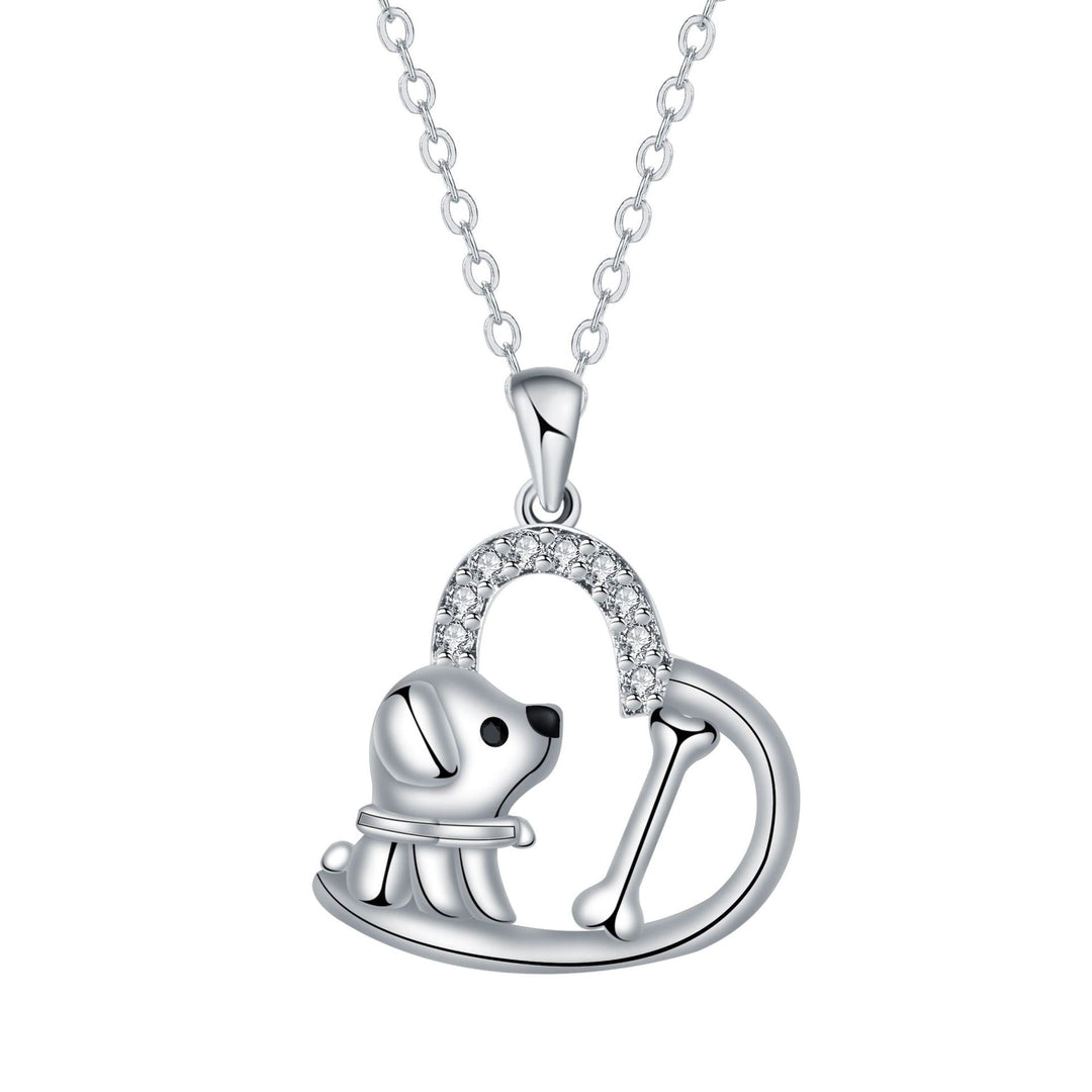 Collana per Cani con Pendente a Cuore