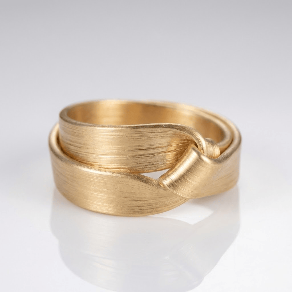 ANELLO VINTAGE IN RAME D'ORO - (REGOLABILE)