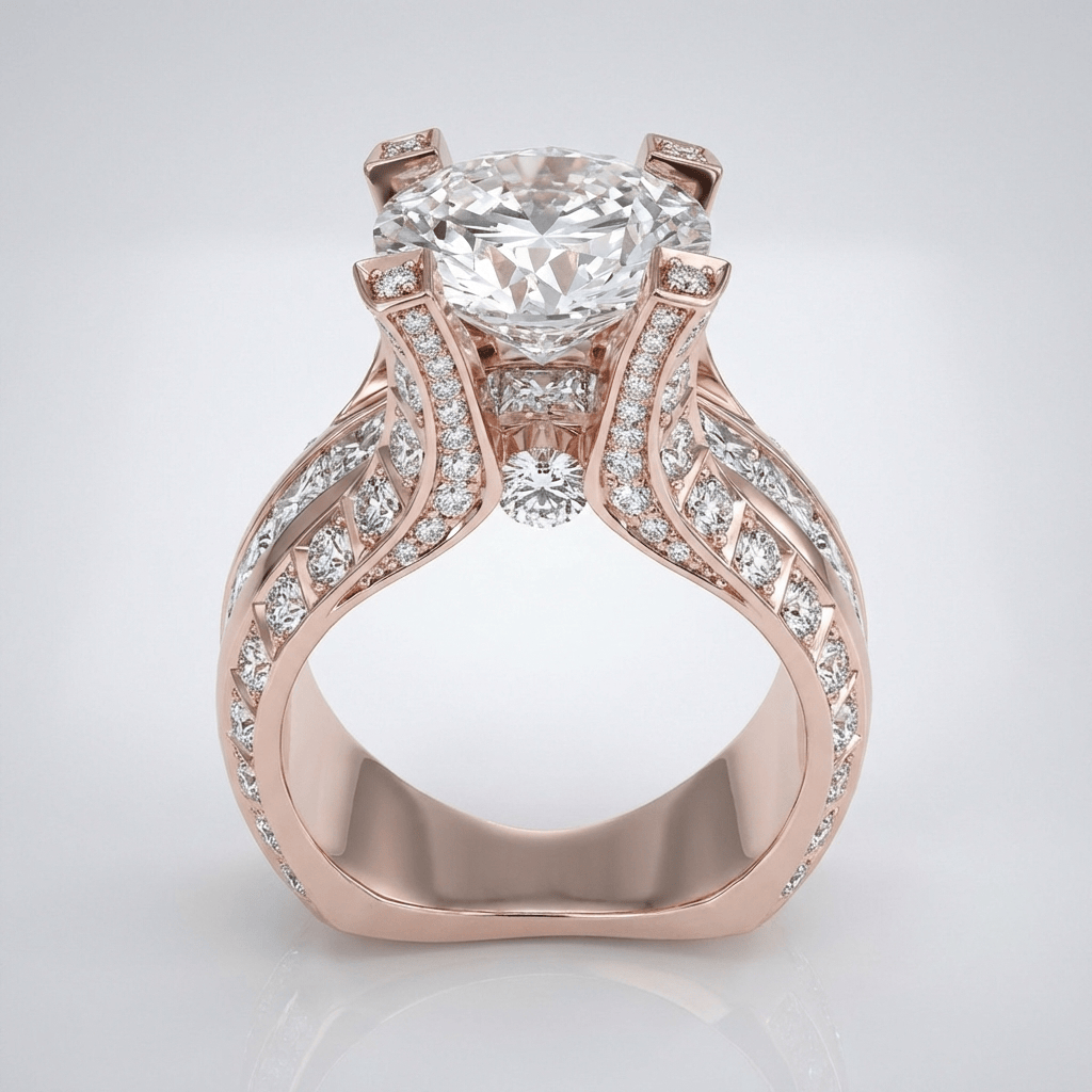 ANELLO GLAMOUR IN Zirconia ARGENTO