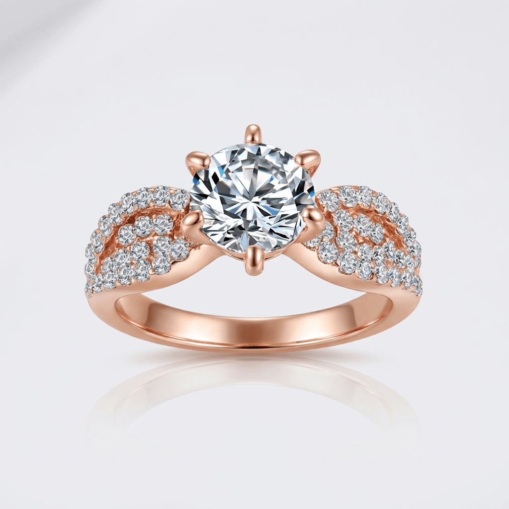 ANELLO LEGACY IN Zirconia ROSA ORO