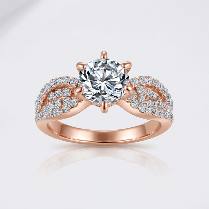 ANELLO LEGACY IN Zirconia ROSA ORO