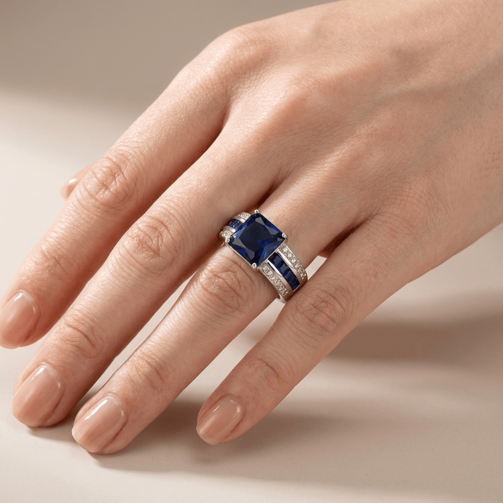 ANELLO VINTAGE IN GEMME