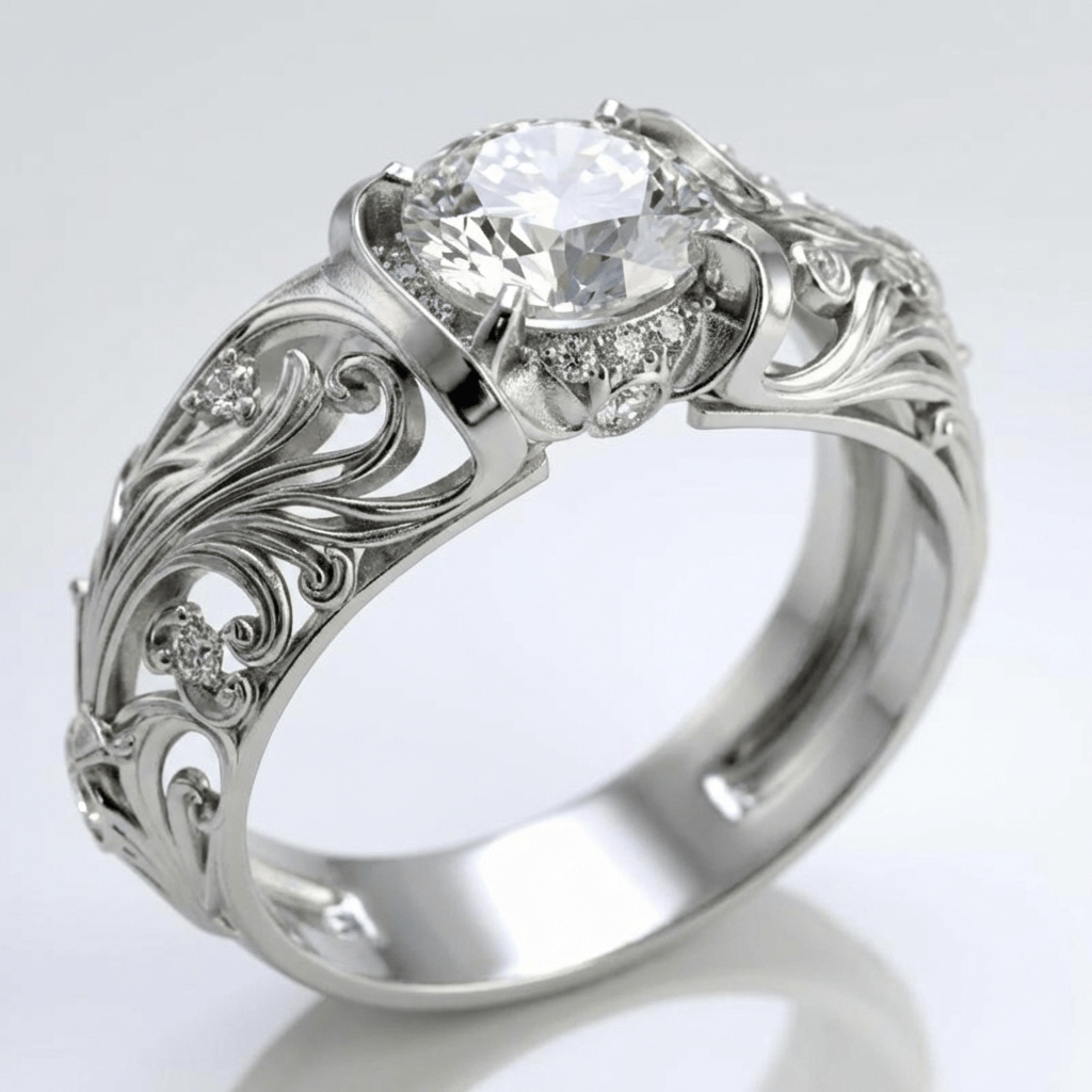 ANELLO ELEGANZA VINTAGE ARGENTO