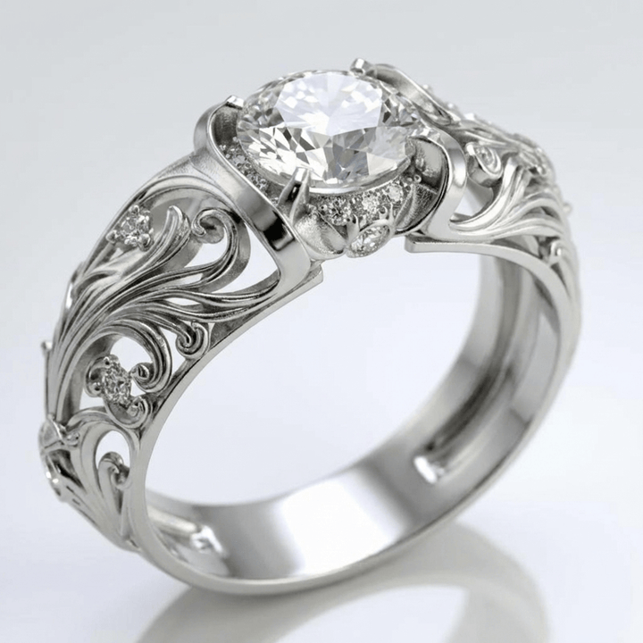 ANELLO ELEGANZA VINTAGE ARGENTO