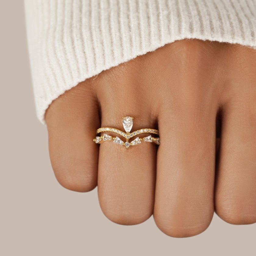 Aura - Anello di Cristallo Chic