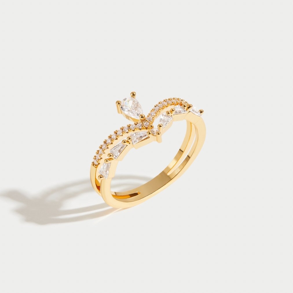Aura - Anello di Cristallo Chic