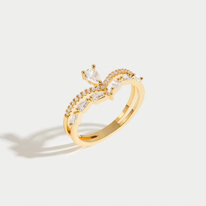 Aura - Anello di Cristallo Chic