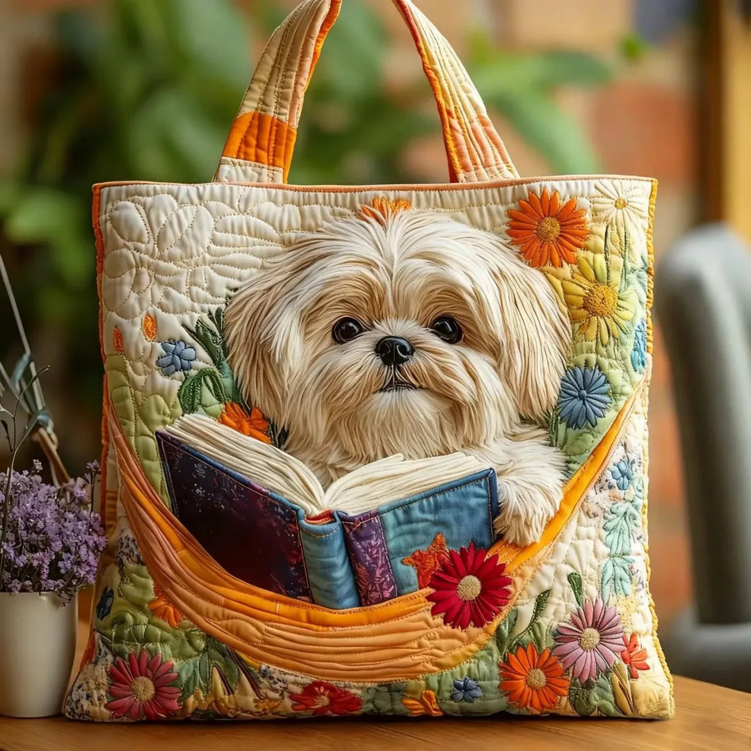Borsa Artigianale | Shih Tzu e Libri