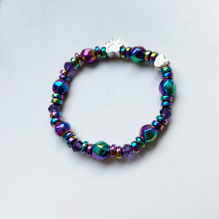 Bracciale Magnetico con Charm a Forma di Zampa