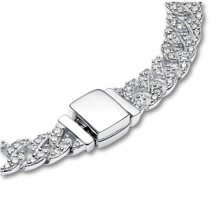 Bracciale Cubano Pave | Oro