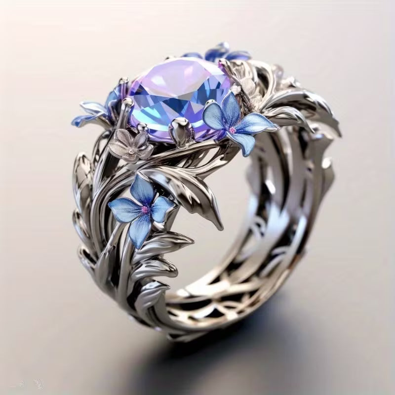 Anello Eredità Fiore di Lavanda