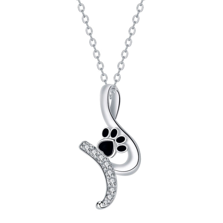 Collana con Pendente a Forma di Zampa