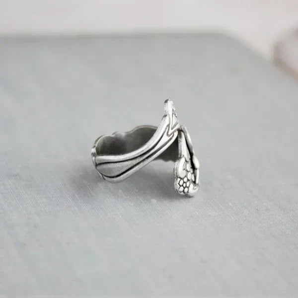 Anello Fiore Colibrì