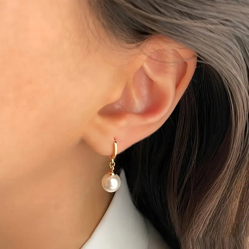Set di collana elegante e raffinata con perle