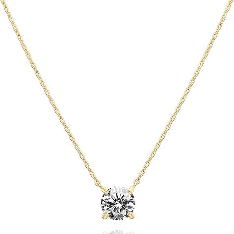 Collana Aurora Cristallo | Oro