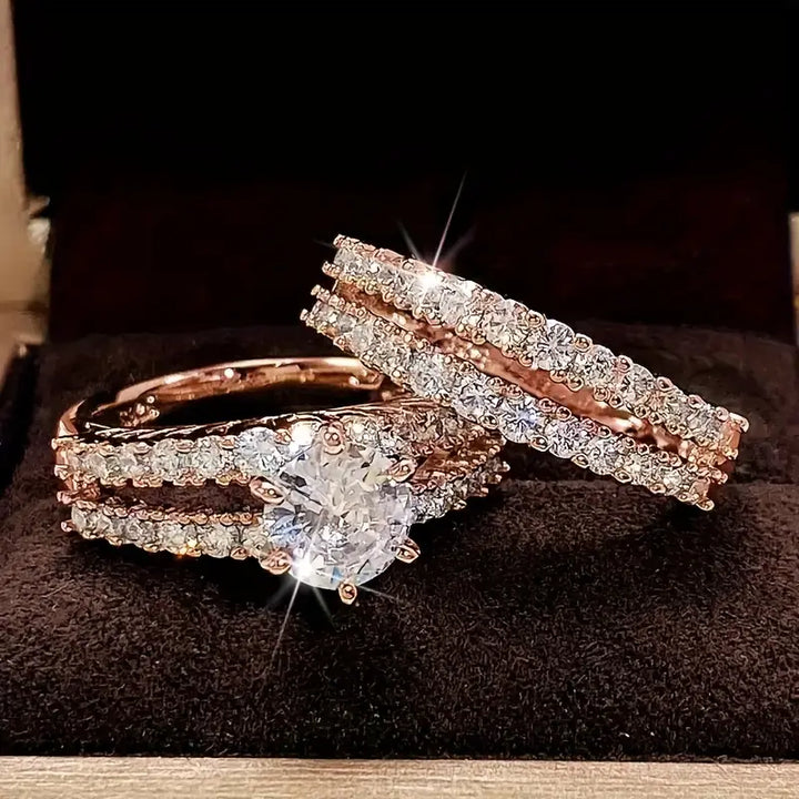 Set Anelli Eternal Shine | Oro