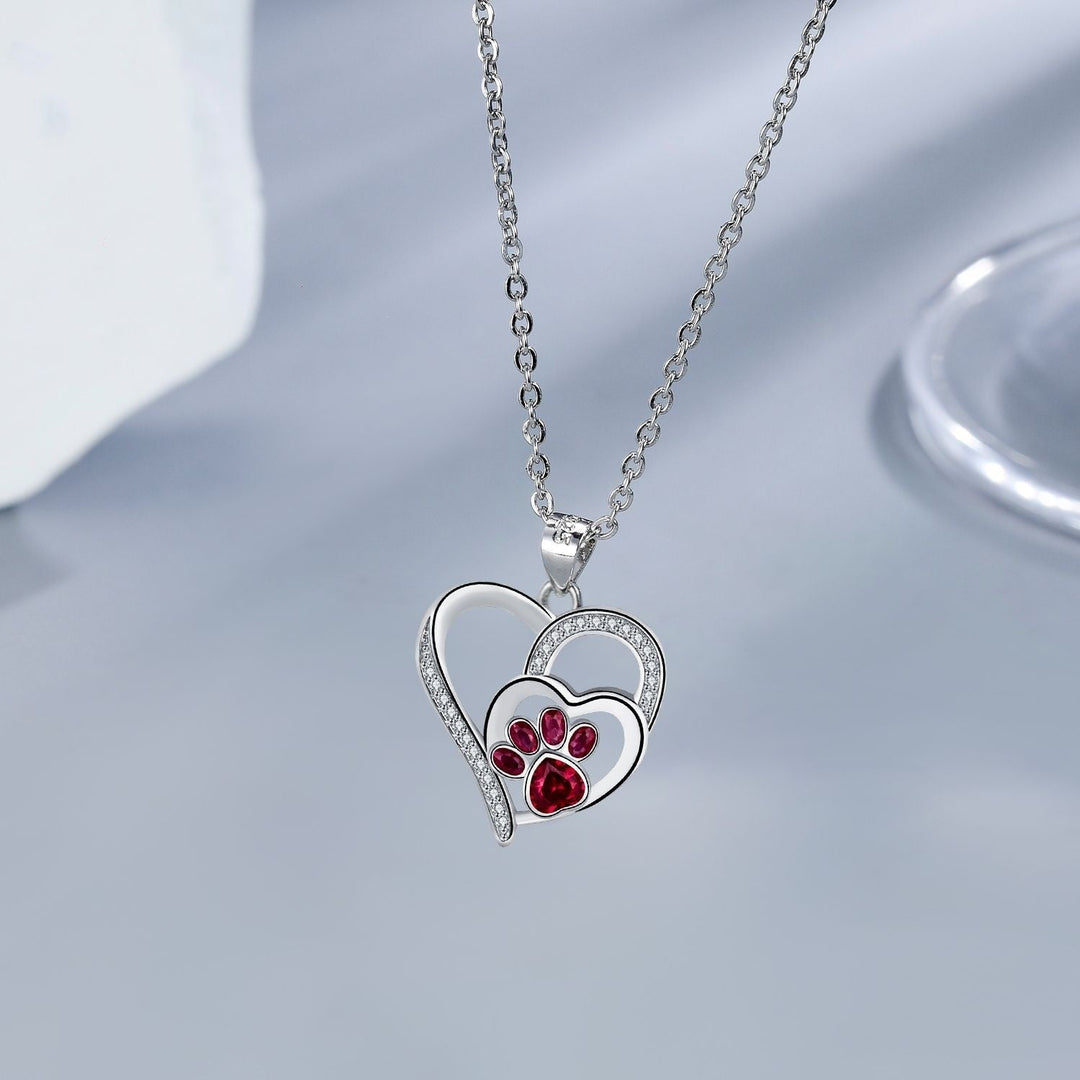 Collana con Stampa di Zampa Carina