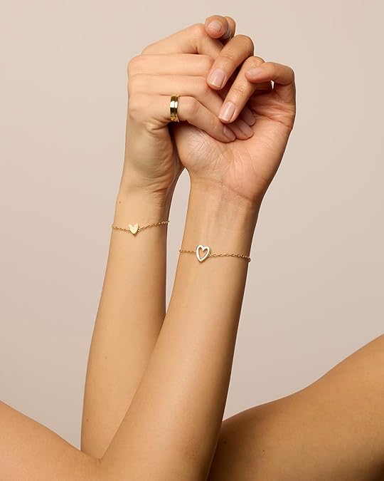 Braccialetti Cuore Radiante | Oro