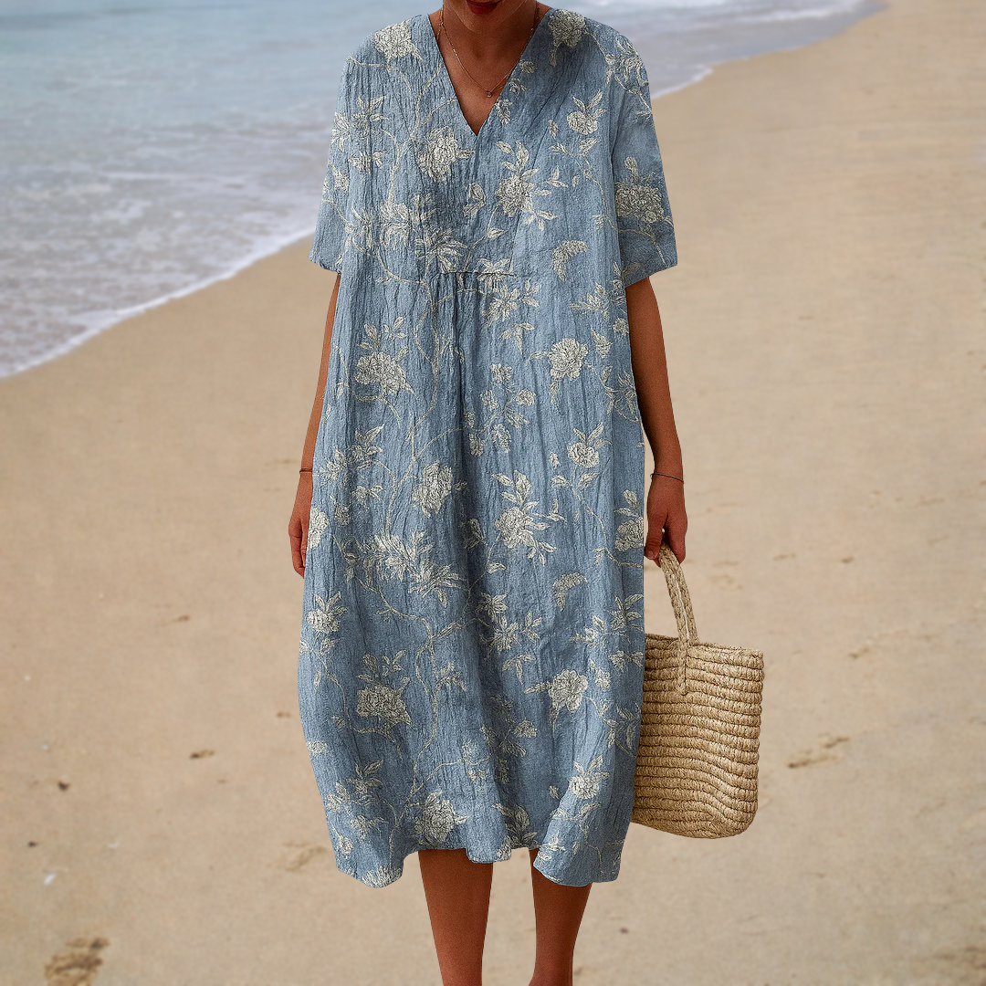 Amandine | Abito Midi Bohemien