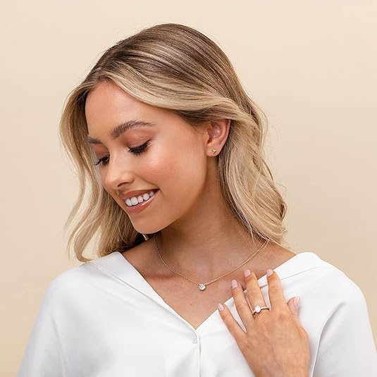 Collana Aurora Cristallo | Oro