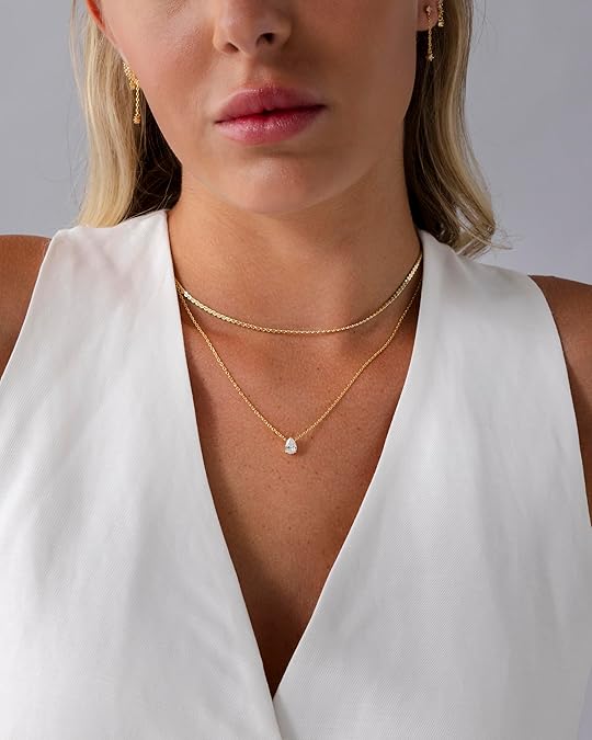 Collana a strati Halo | Oro