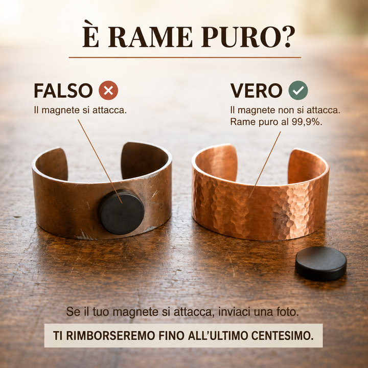 Bracciale in Rame Vera's Wave