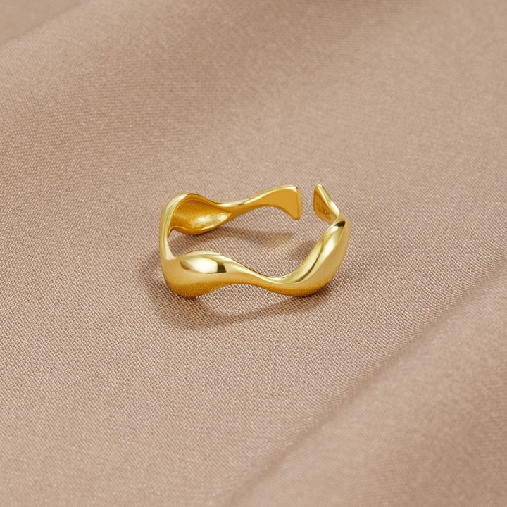 Anello Elyra Smooth Flow | Oro