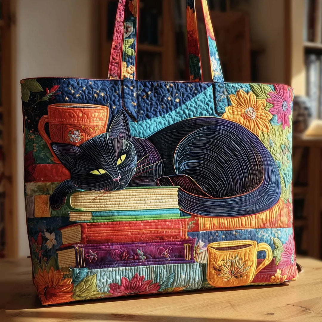 Borsa Artigianale | Il Gatto Nero e i Libri