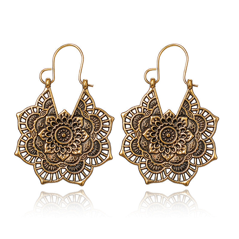 Orecchini Lotus Mandala