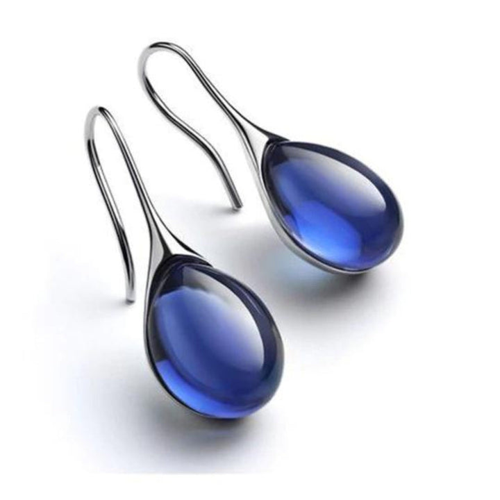 Orecchini a Goccia color oro e color argento