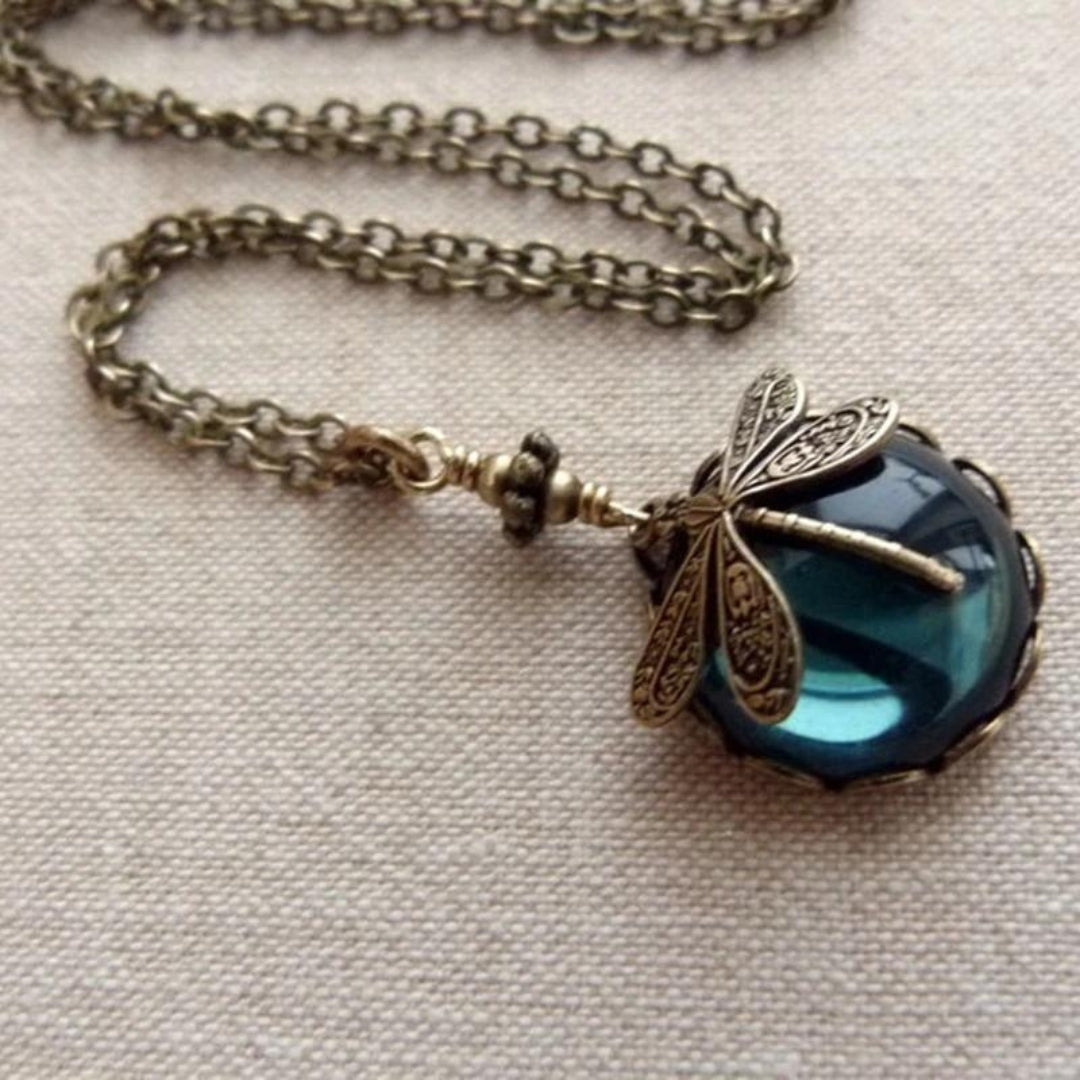 Collana Vintage con Libellula