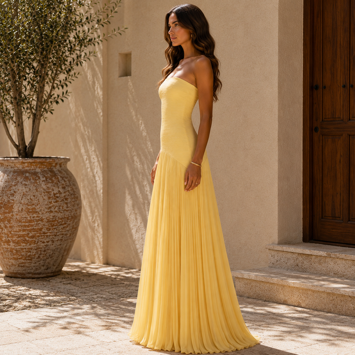 Vestito Almudena™ - Eleganza Sofisticata che Stile con Delicatezza