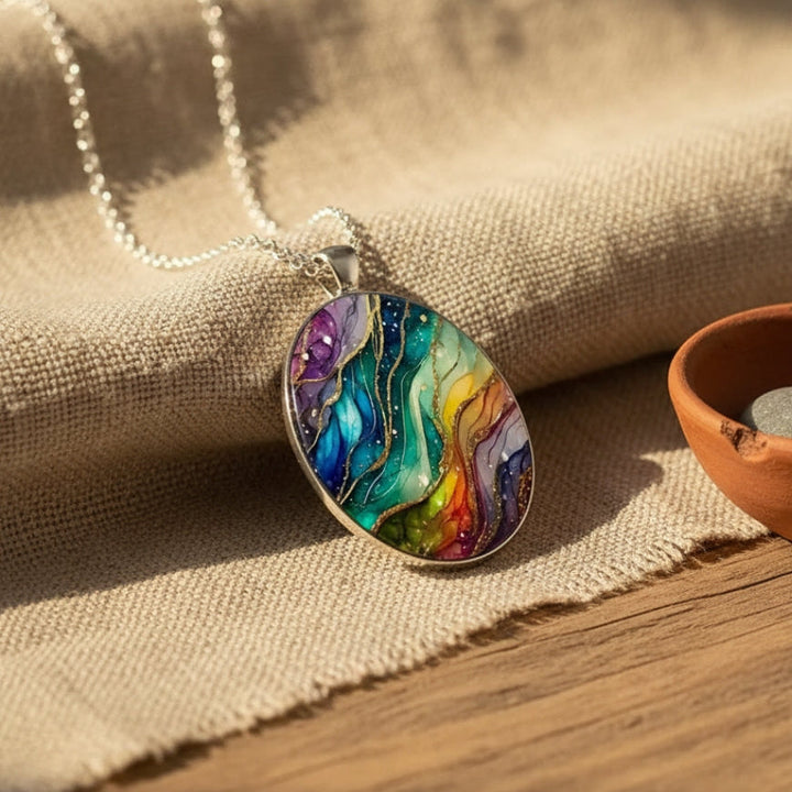 Collana di Pietre Colorate