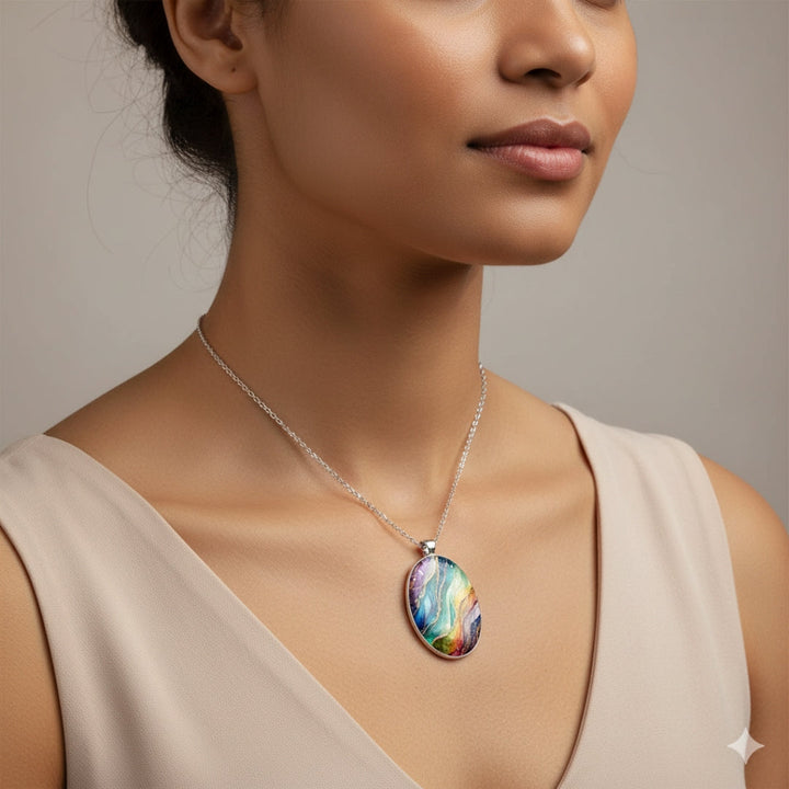 Collana di Pietre Colorate