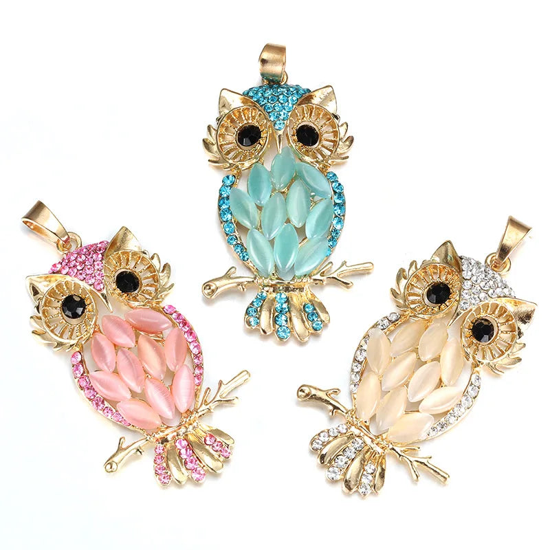 Collana Gufo Dorato