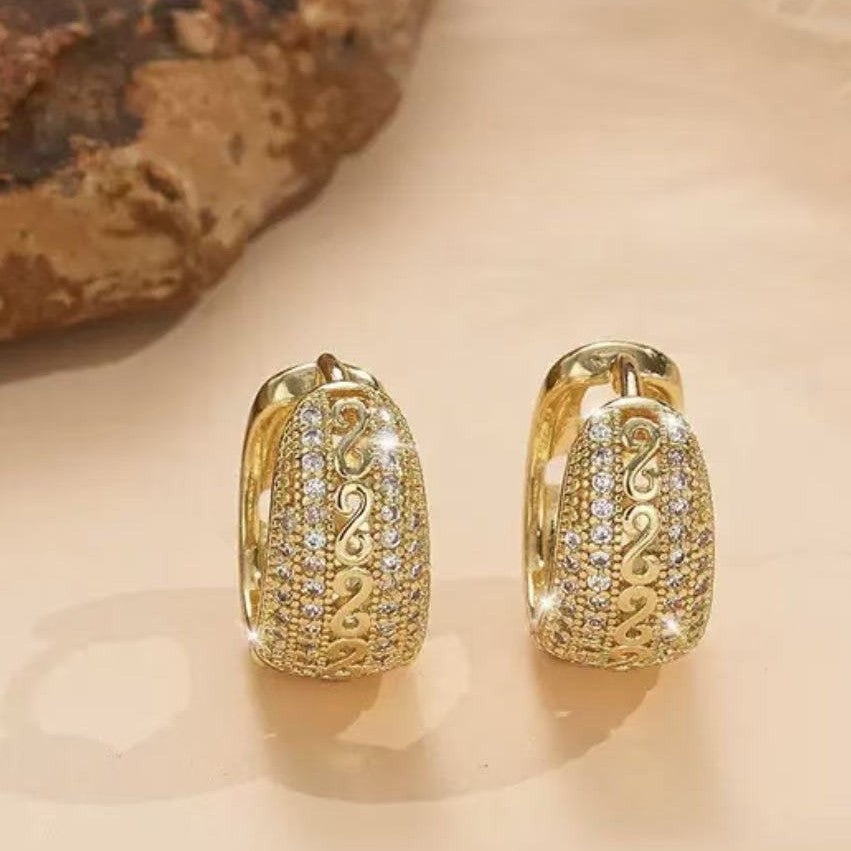 Orecchini in Perle Turchesi Bohemien