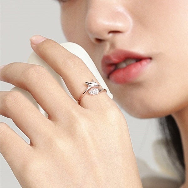 Anello Rose Silver Fox