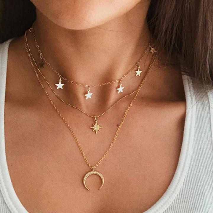 Collana Luna color oro