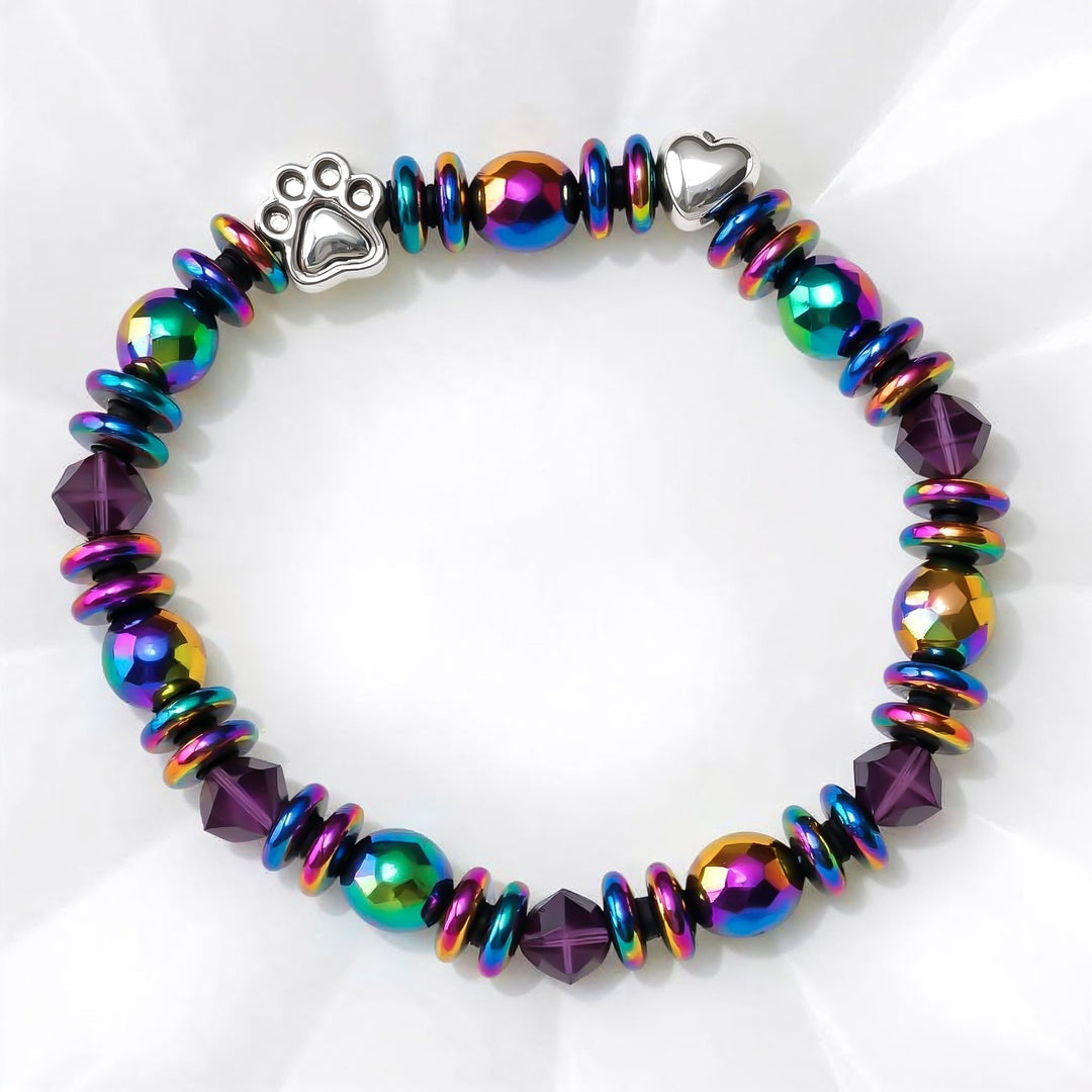 Bracciale Magnetico con Charm a Forma di Zampa