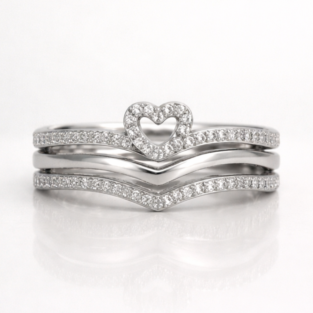 Anelli Impilabili Shining Love Wish Bone