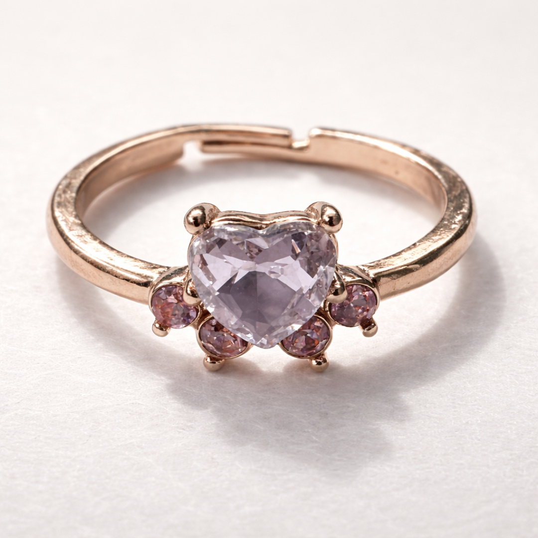 Anello Vintage in Zirconia a Forma di Zampa