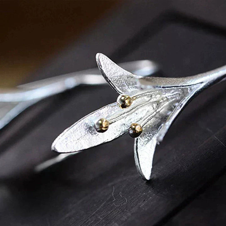Orecchini a Fiore Argento