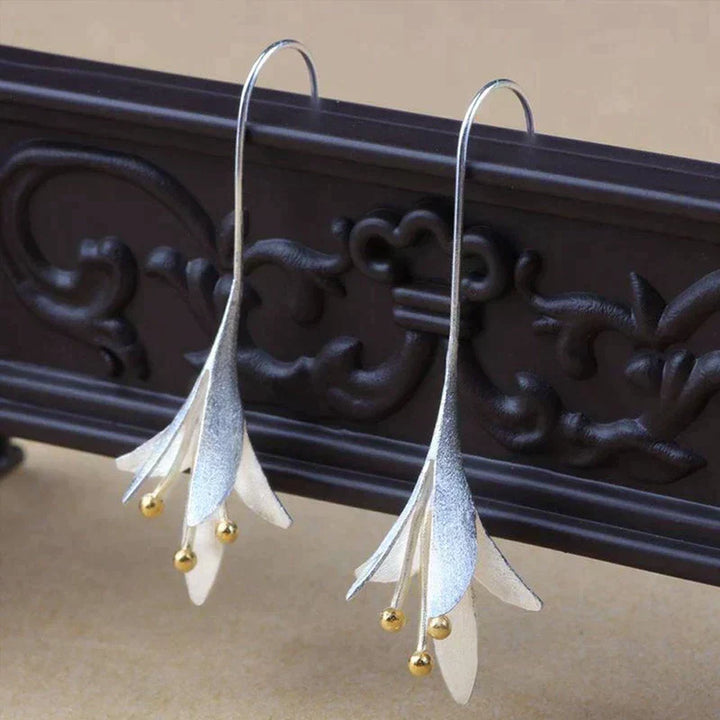 Orecchini a Fiore Argento