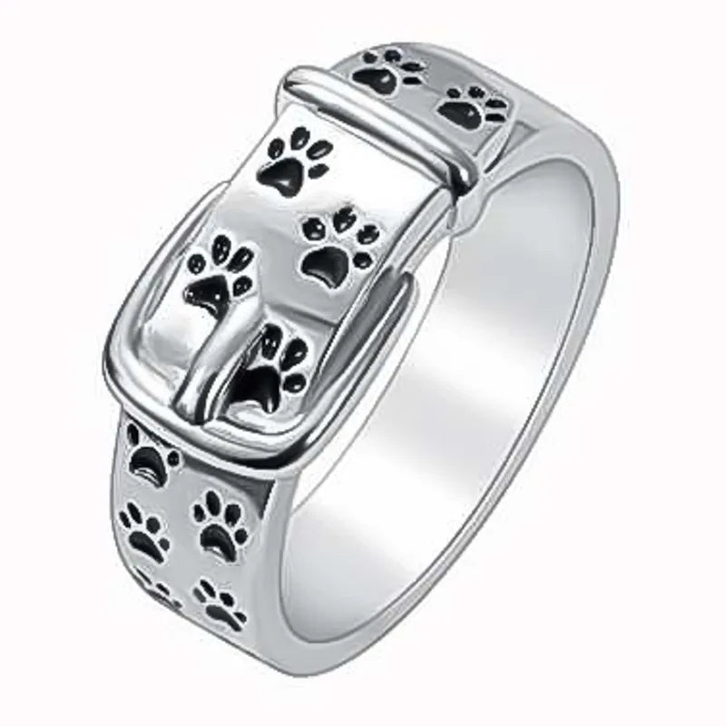 Collana Anello Ispirata ai Cani, Carina e Stile