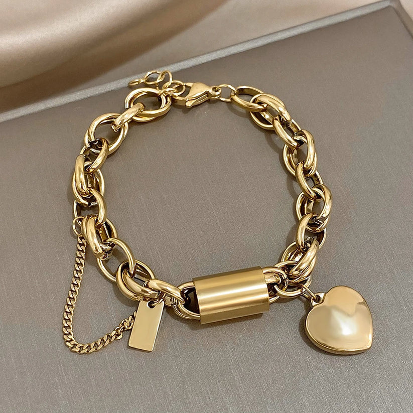 Bracciale Chunky Rassicurante | Oro