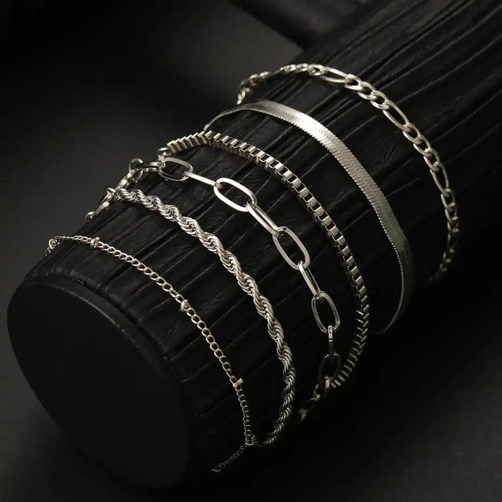 Set di Bracciali Cubani Boho Retro