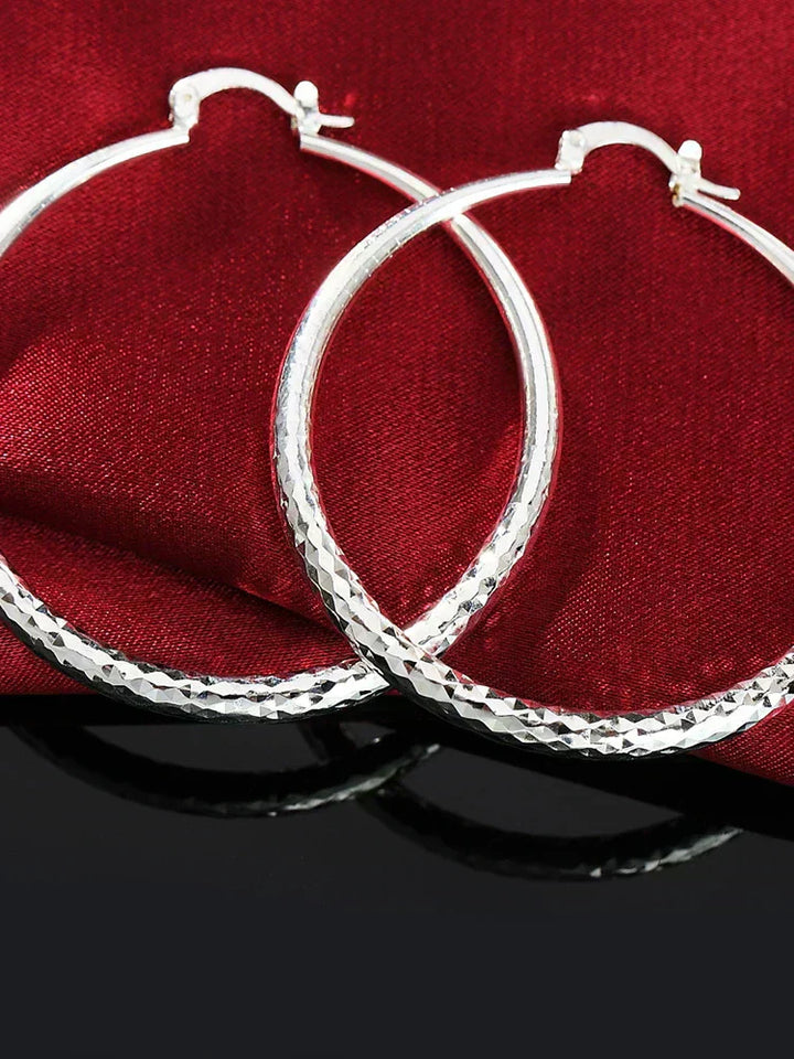 Orecchini color argento