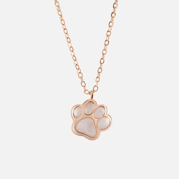 Collana con Ciondolo a Forma di Zampa