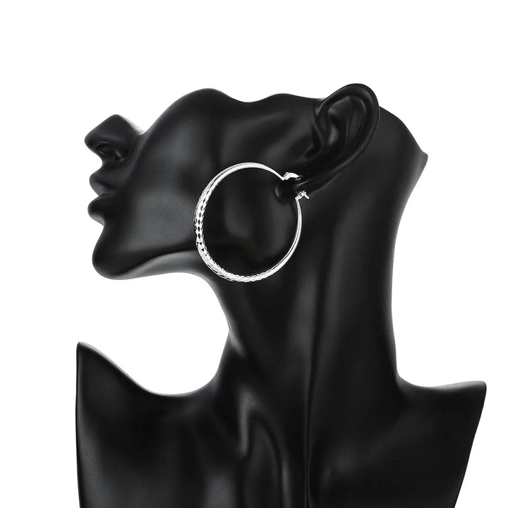 Orecchini color argento